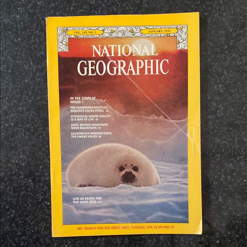 January 1976 National Geographic Magazine